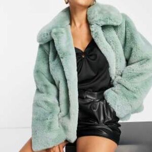 Whistles Faux Fur Jacket